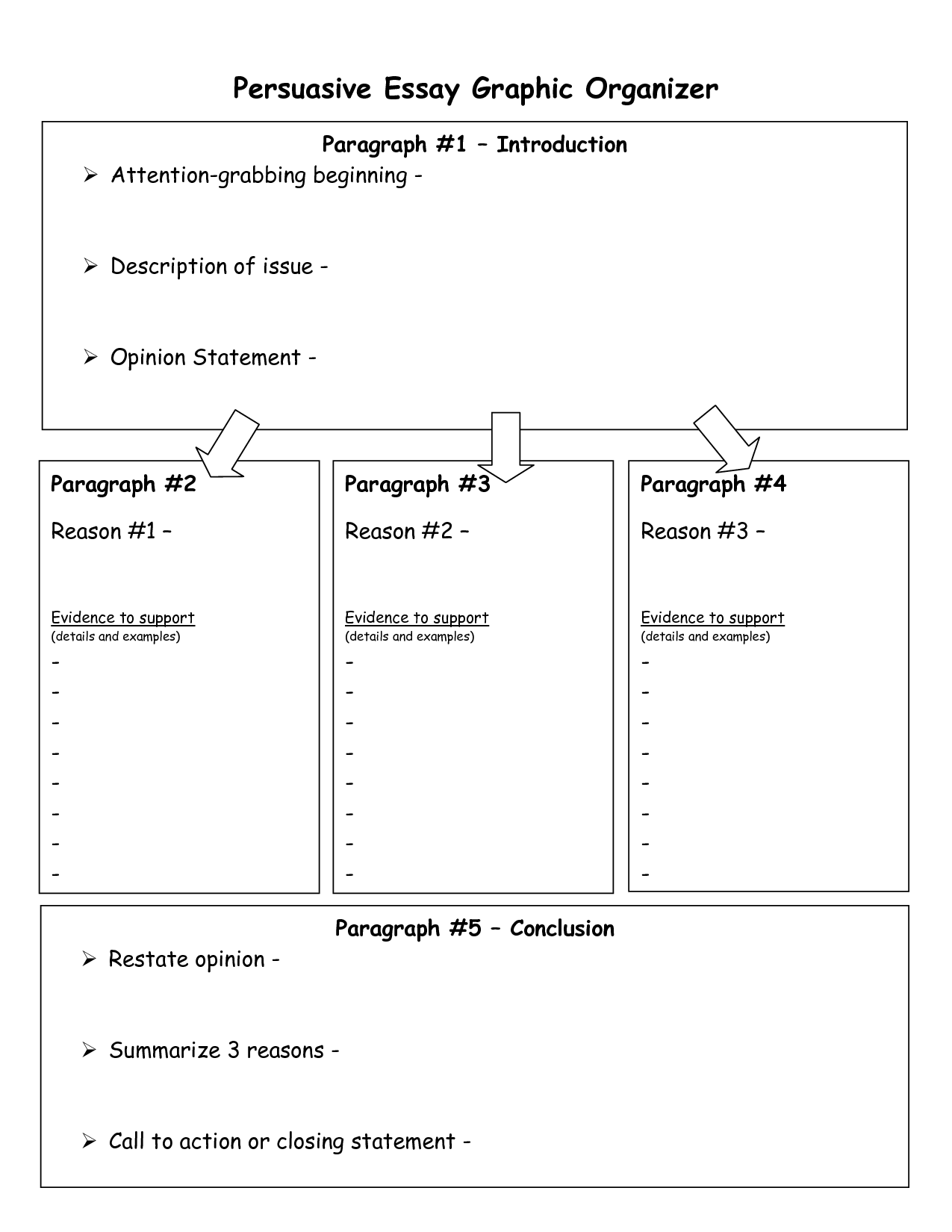 Free critical thinking graphic organizers